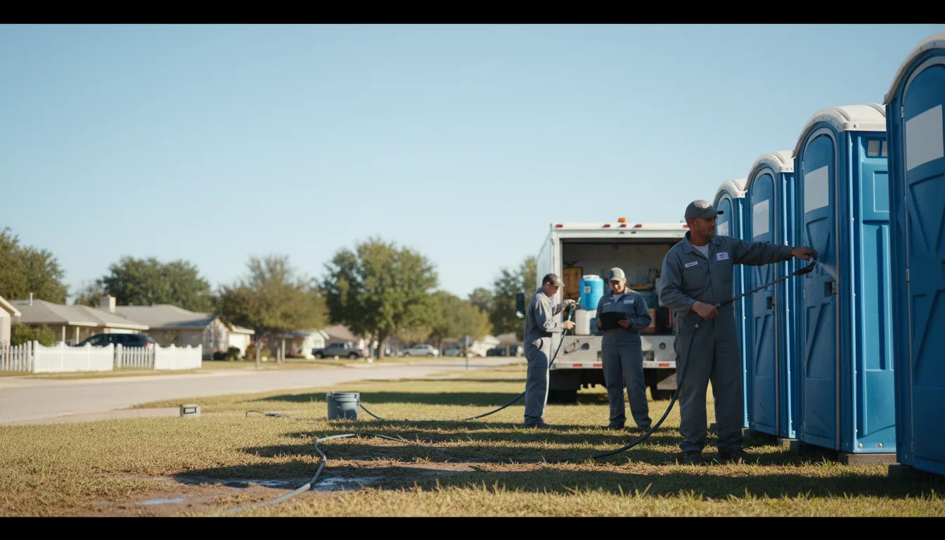 Long-Term Portable Toilet Rental in Vandalia, MI near me